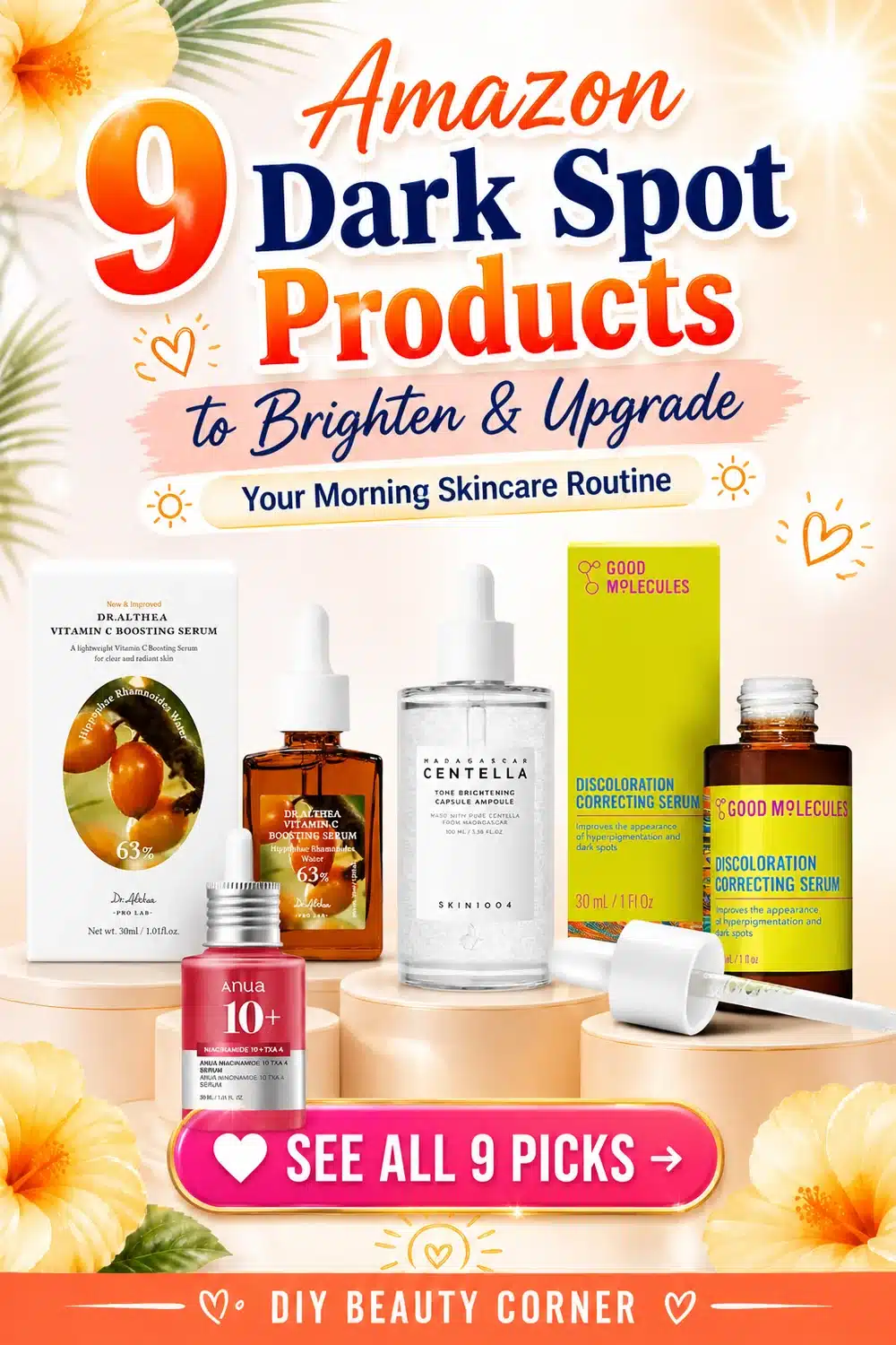 9 Amazon Dark Spot Products to Brighten and Upgrade Your Morning Skincare Routine