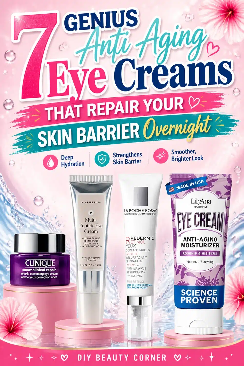 7 Genius Anti Aging Eye Creams That Repair Your Skin Barrier Overnight