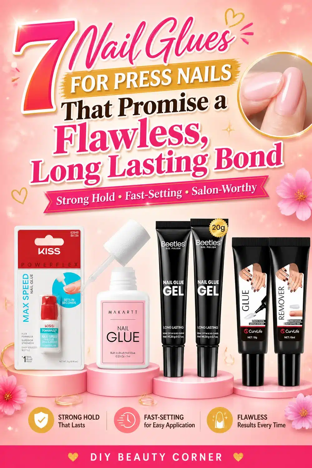7 Nail Glues for Press Nails That Promise a Flawless, Long Lasting Bond