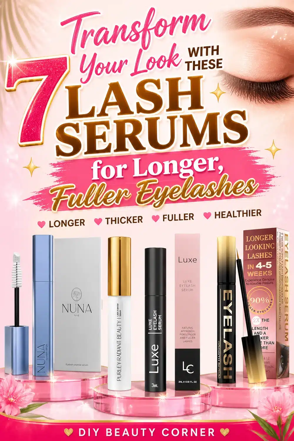 Transform Your Look with These 7 Lash Serums for Longer, Fuller Eyelashes