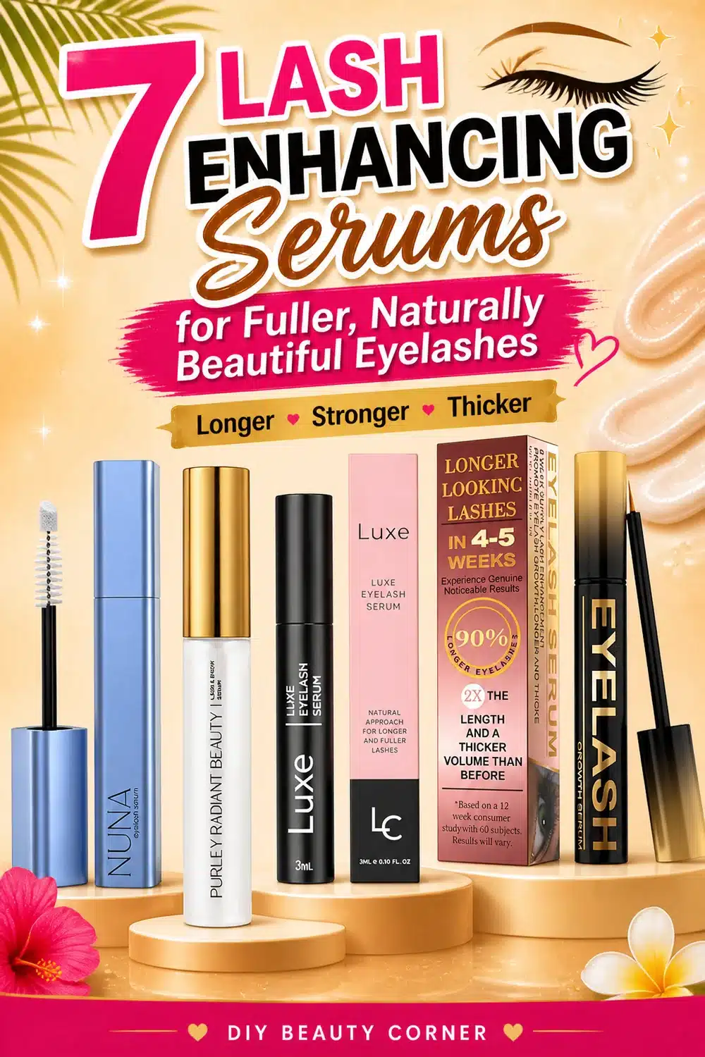7 Lash Enhancing Serums for Fuller, Naturally Beautiful Eyelashes