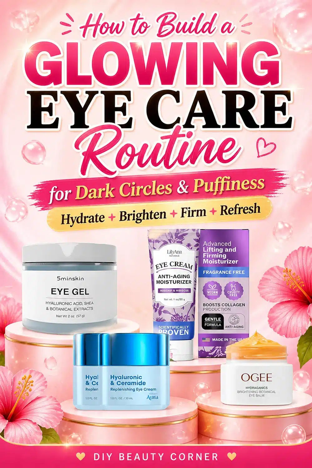 How to Build a Glowing Eye Care Routine for Dark Circles and Puffiness