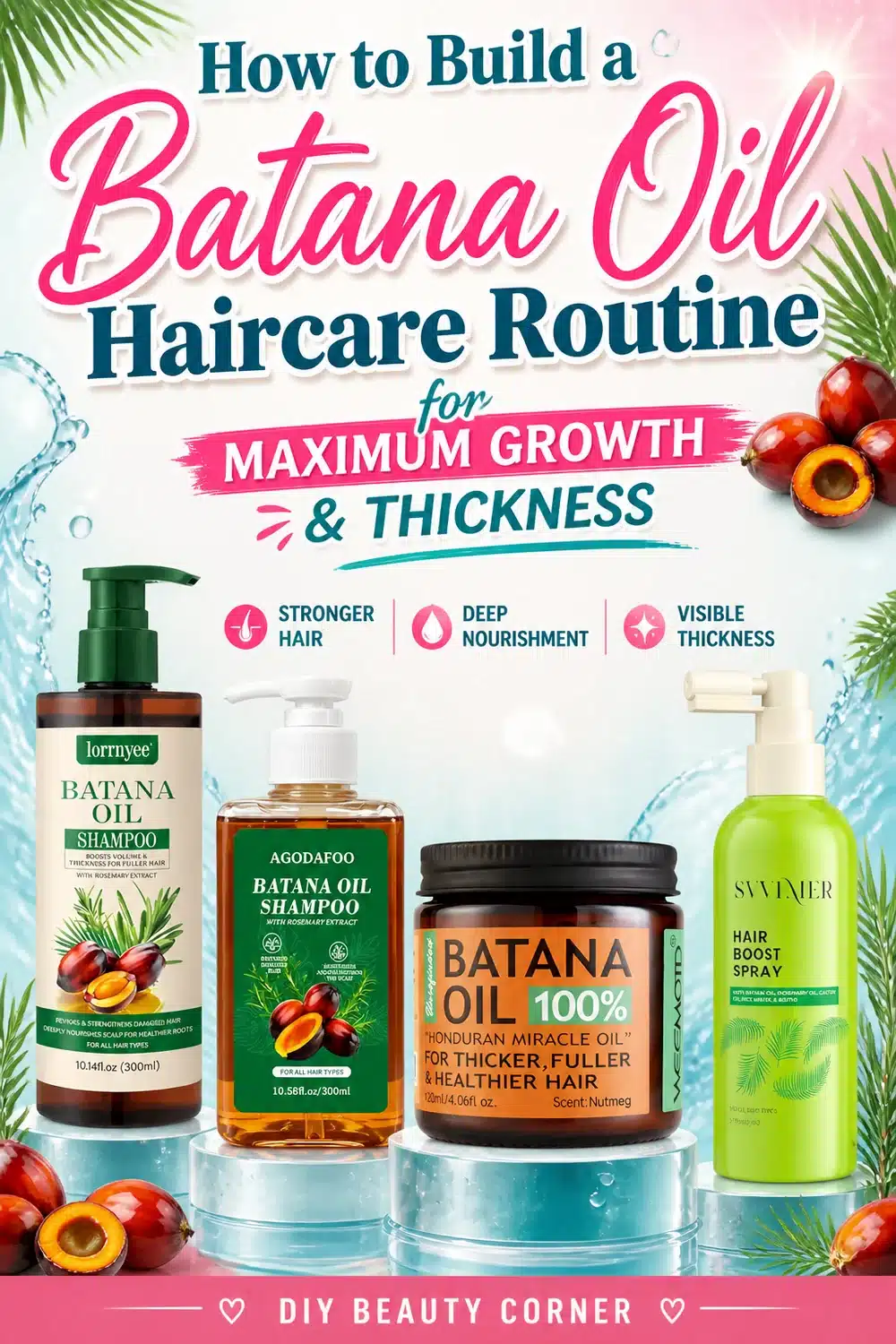 How to Build a Batana Oil Haircare Routine for Maximum Growth & Thickness