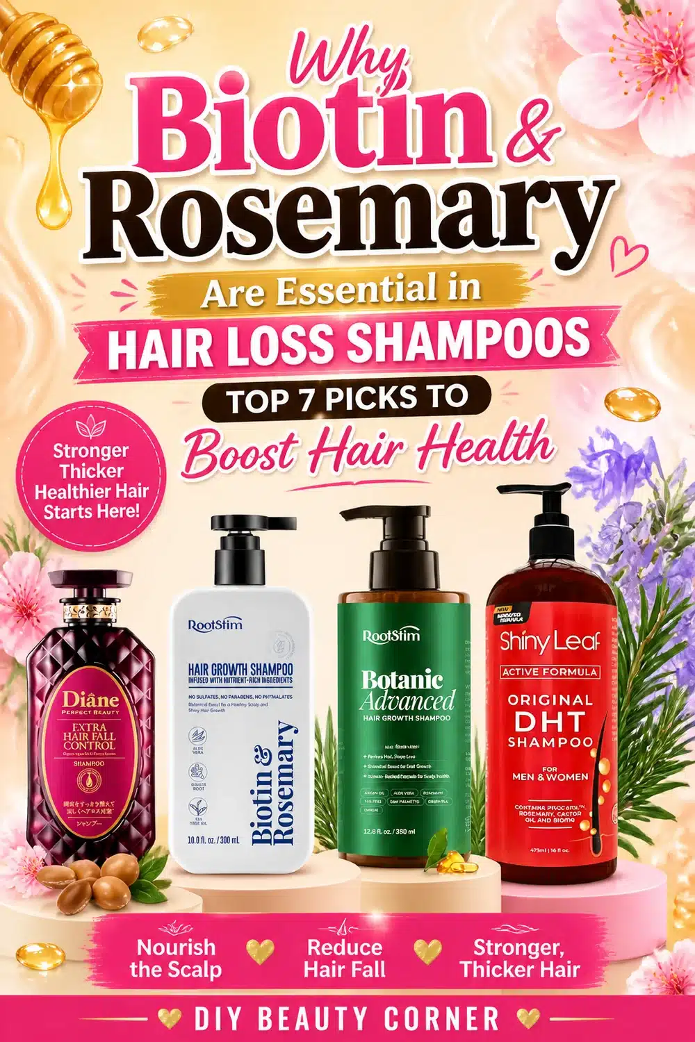 Why Biotin & Rosemary Are Essential in Hair Loss Shampoos: Top 7 Picks to Boost Hair Health