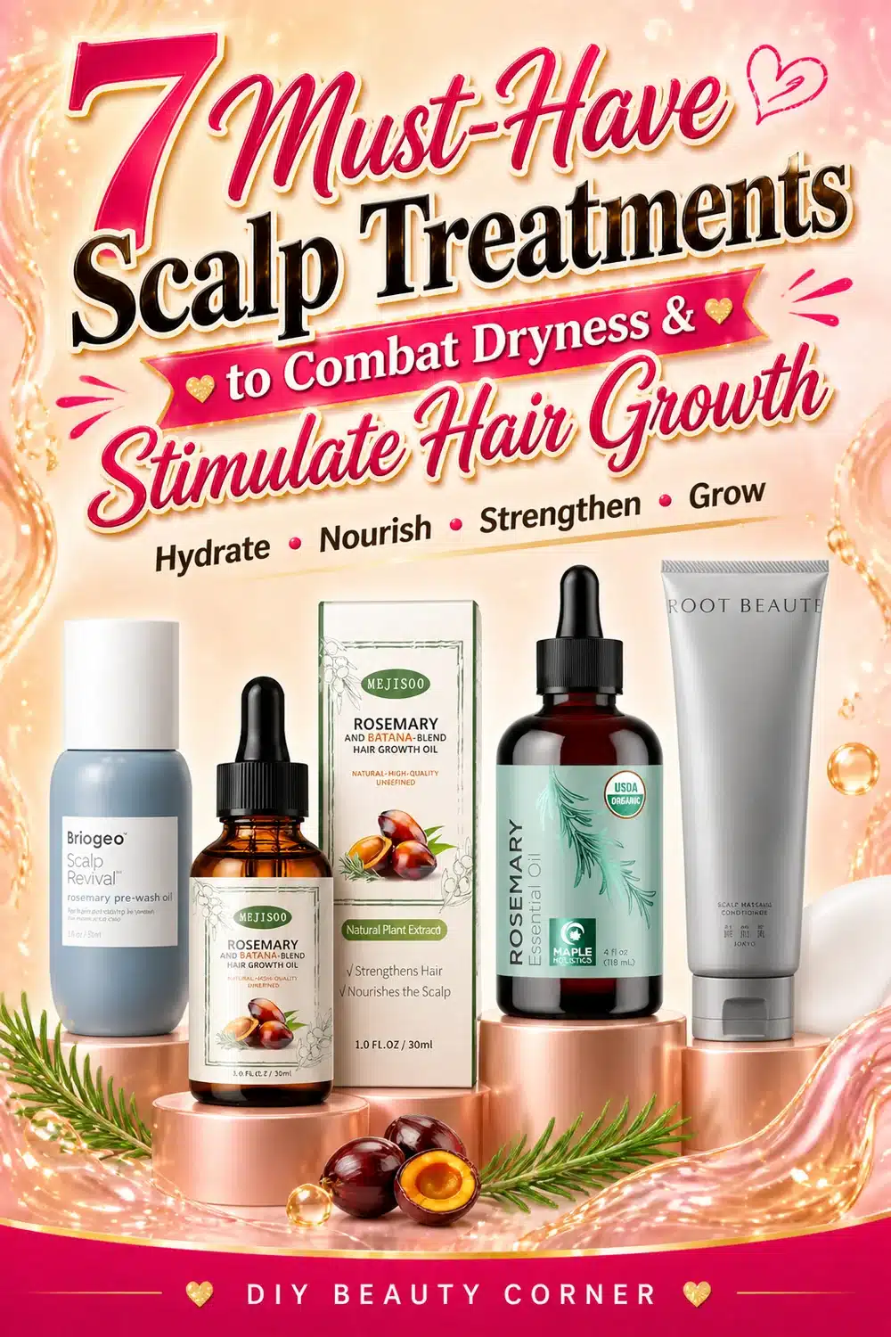7 Must-Have Scalp Treatments to Combat Dryness & Stimulate Hair Growth