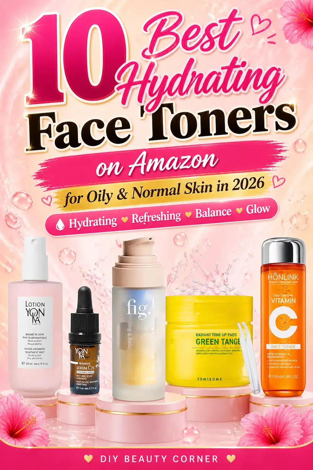 10 Best Hydrating Face Toners on Amazon for Oily & Normal Skin in 2026