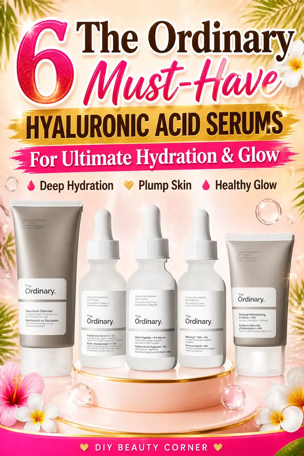 The Ordinary 6 Must-Have Hyaluronic Acid Serums For Ultimate Hydration and Glow