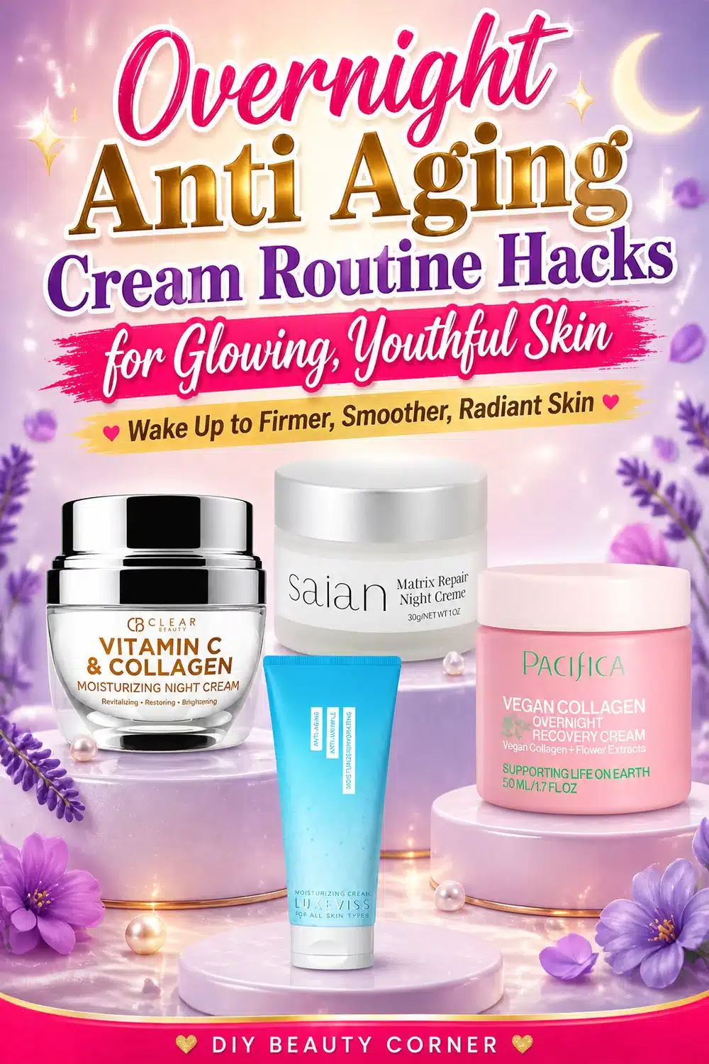 Overnight Anti Aging Cream Routine Hacks for Glowing, Youthful Skin You’ll Love