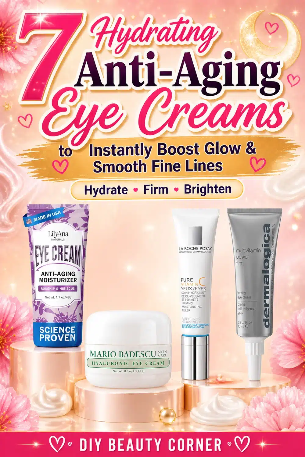 7 Hydrating Anti-Aging Eye Creams to Instantly Boost Glow & Smooth Fine Lines
