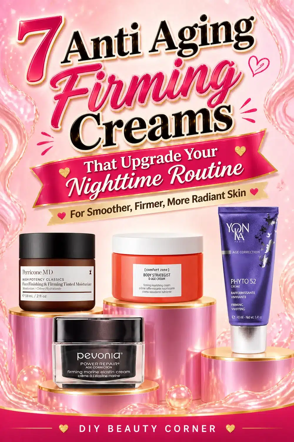 7 Anti Aging Firming Creams That Upgrade Your Nighttime Routine for Smoother Skin