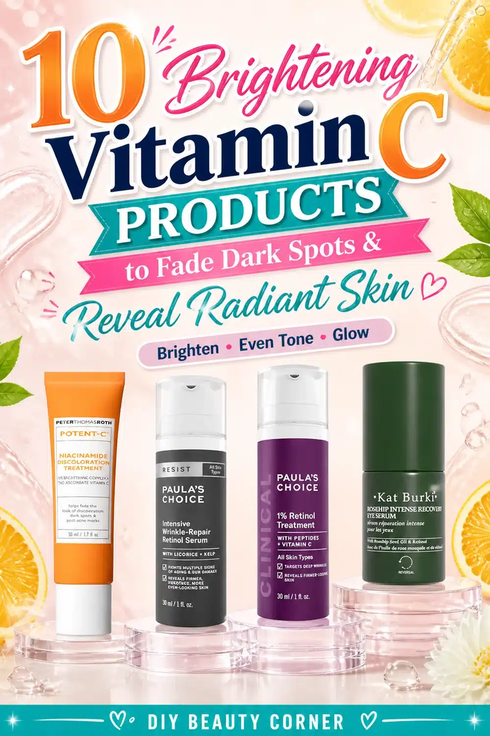 10 Brightening Vitamin C Products to Fade Dark Spots & Reveal Radiant Skin