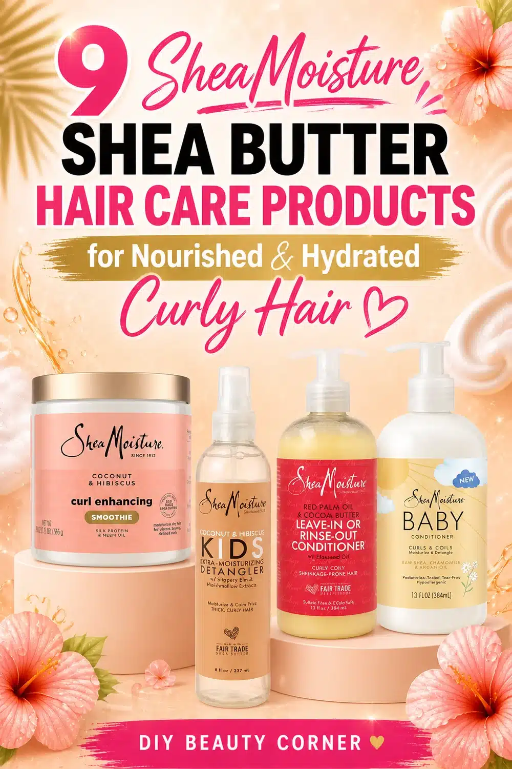 9 SheaMoisture Shea Butter Hair Care Products for Nourished & Hydrated Curly Hair