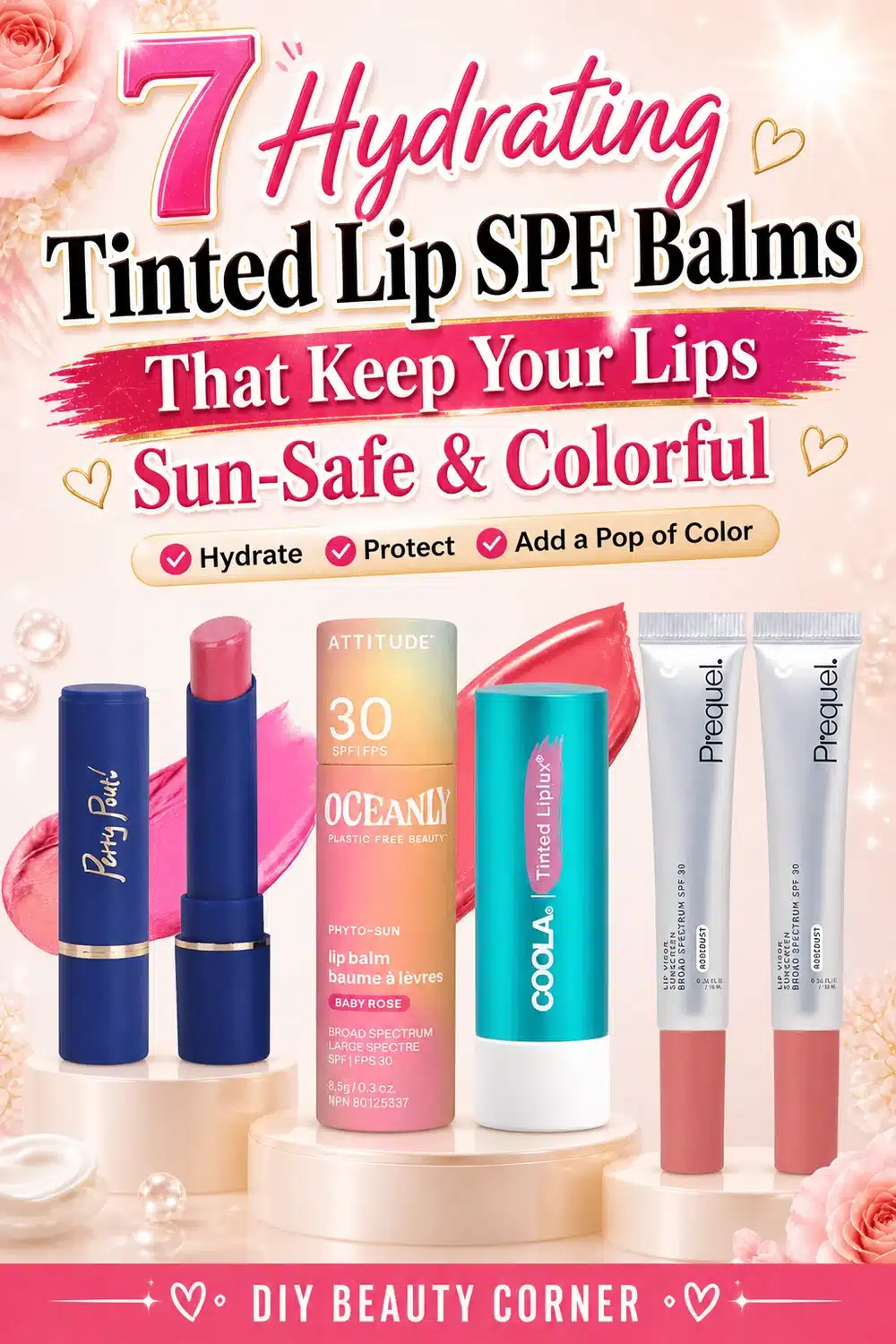 7 Hydrating Tinted Lip SPF Balms That Keep Your Lips Sun-Safe & Colorful