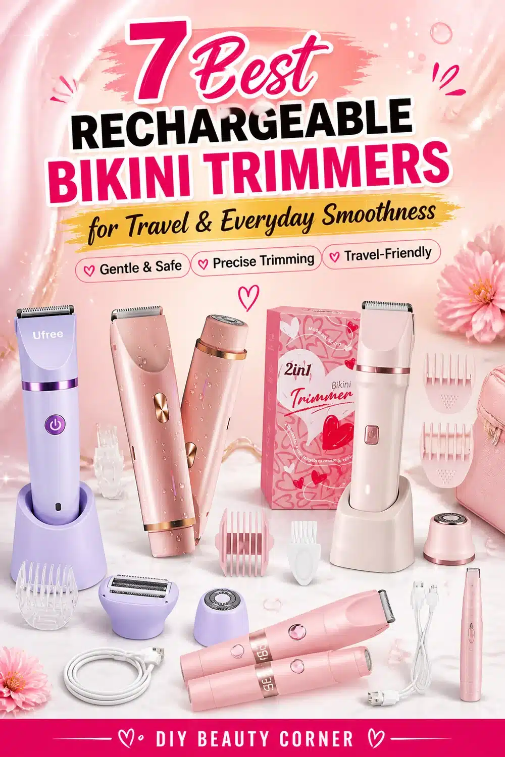 7 Best Rechargeable Bikini Trimmers for Travel & Everyday Smoothness