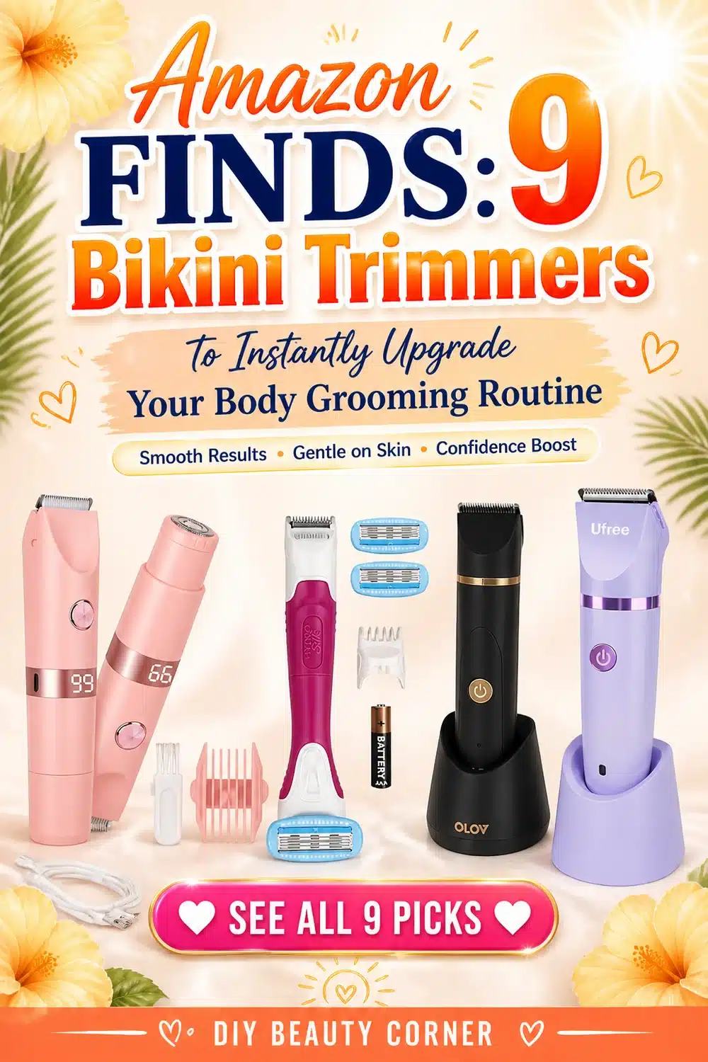 Amazon Finds: 9 Bikini Trimmers to Instantly Upgrade Your Body Grooming Routine