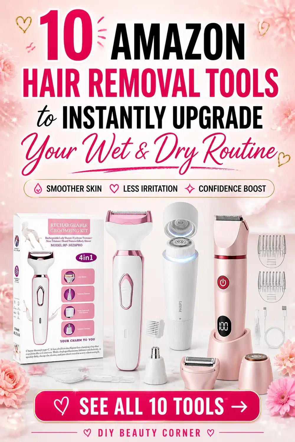 10 Amazon Hair Removal Tools to Instantly Upgrade Your Wet and Dry Routine