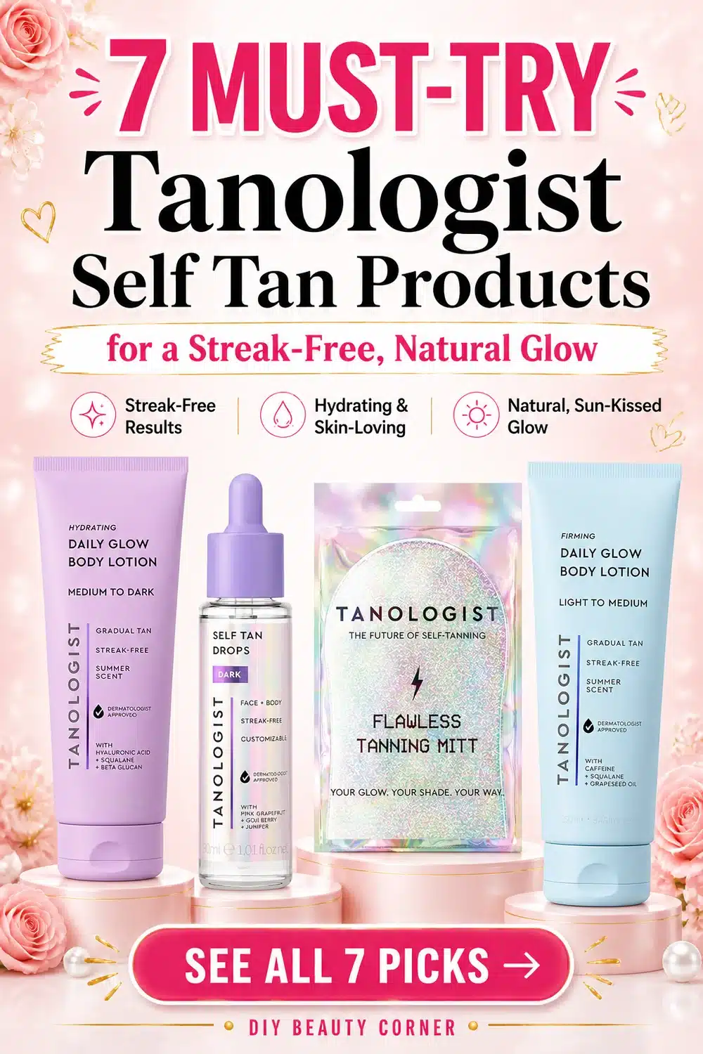 7 Must-Try Tanologist Self Tan Products for a Streak-Free, Natural Glow