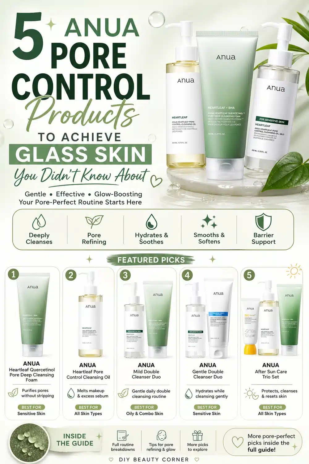 5 ANUA Pore Control Products to Achieve Glass Skin You Didn’t Know About