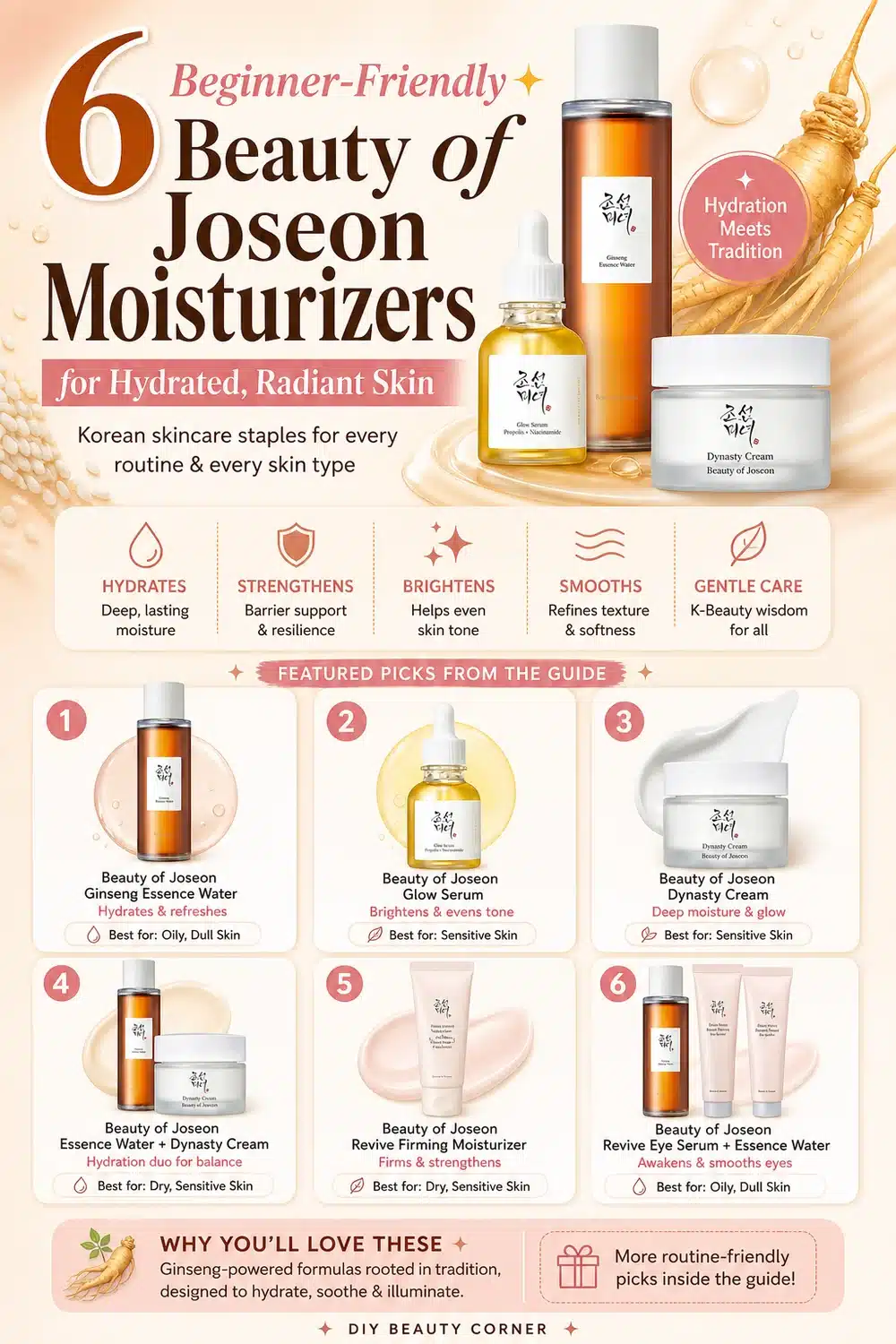 6 Beginner-Friendly Beauty of Joseon Moisturizers for Hydrated, Radiant Skin