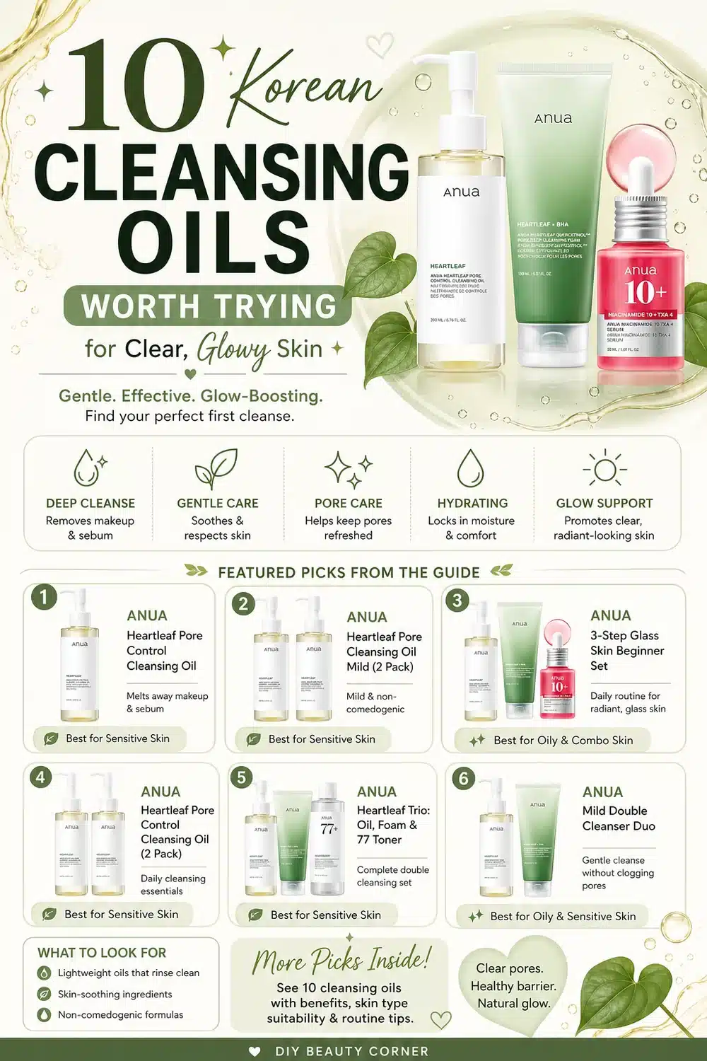 10 Korean Cleansing Oils Worth Trying for Clear, Glowy Skin