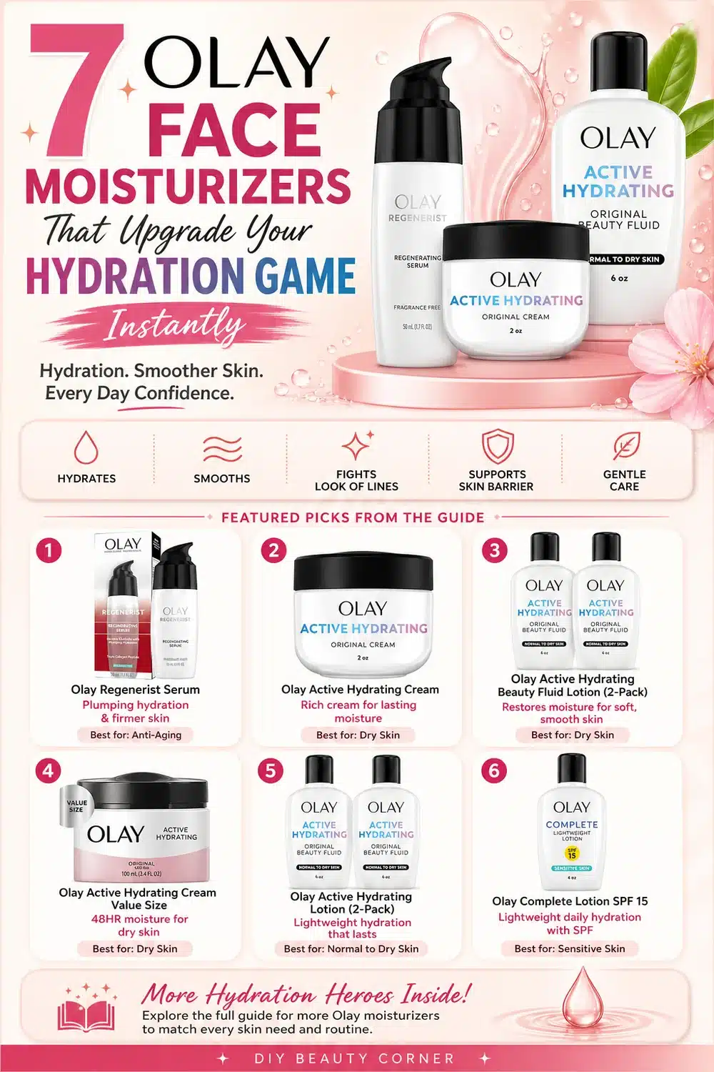 7 Olay Face Moisturizers That Upgrade Your Hydration Game Instantly