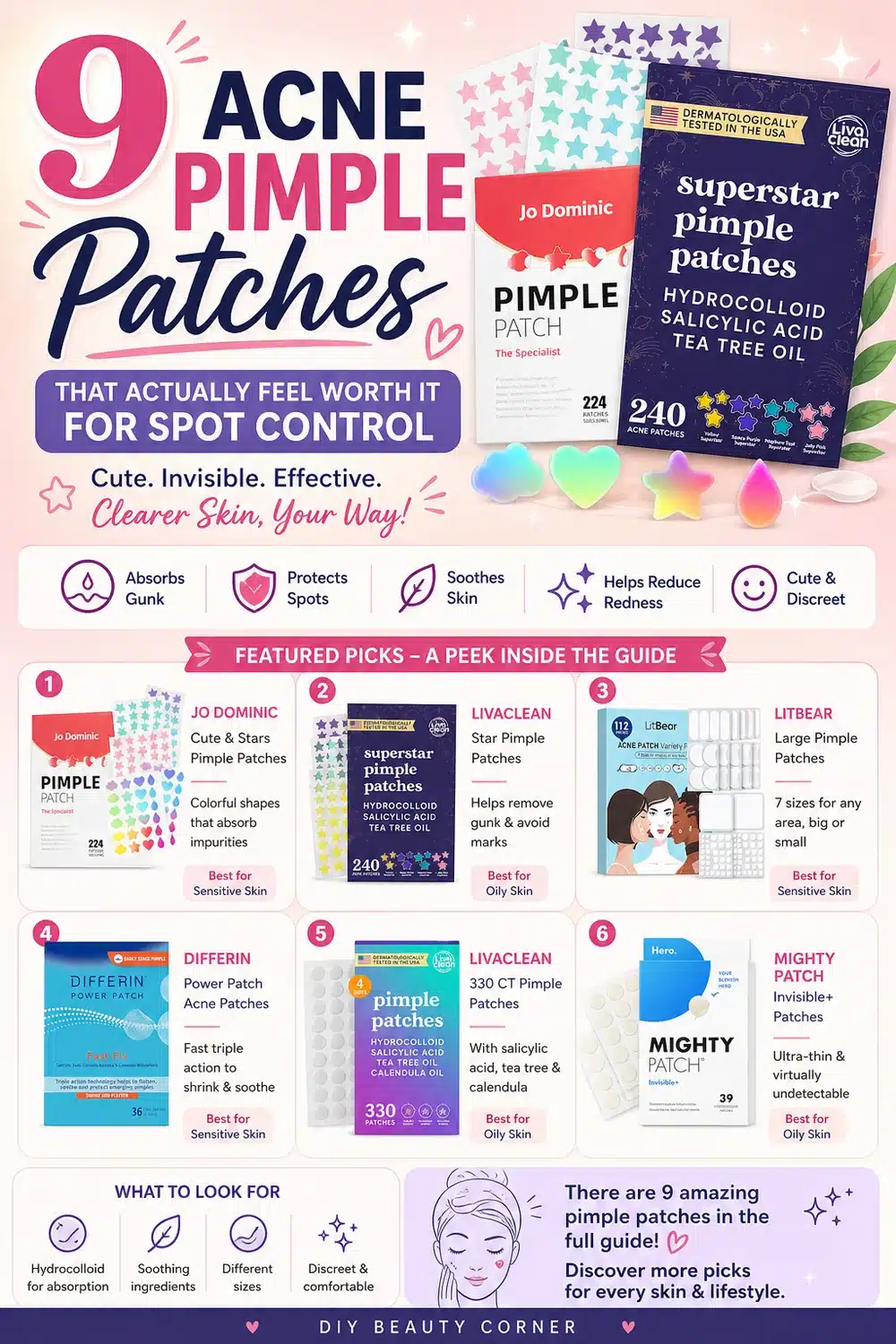 9 Acne Pimple Patches That Actually Feel Worth It for Spot Control