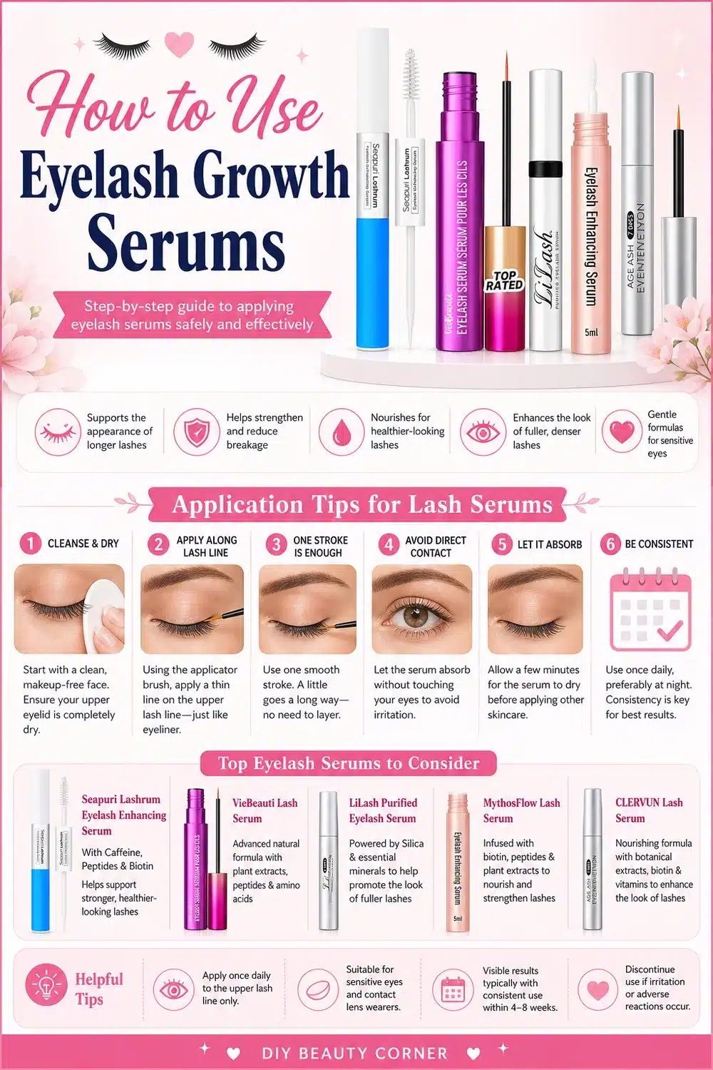 5 Advanced Lash Serums for Fuller, Stronger Lashes & Breakage Repair