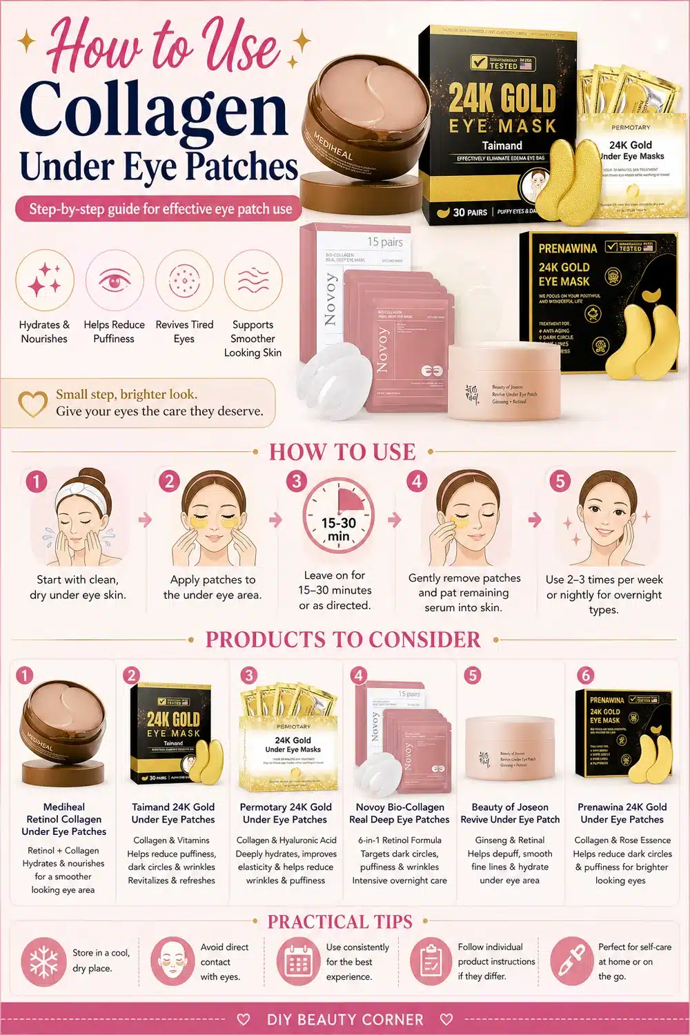 10 Hydrating Collagen Eye Patches to Brighten and Erase Dark Circles Overnight