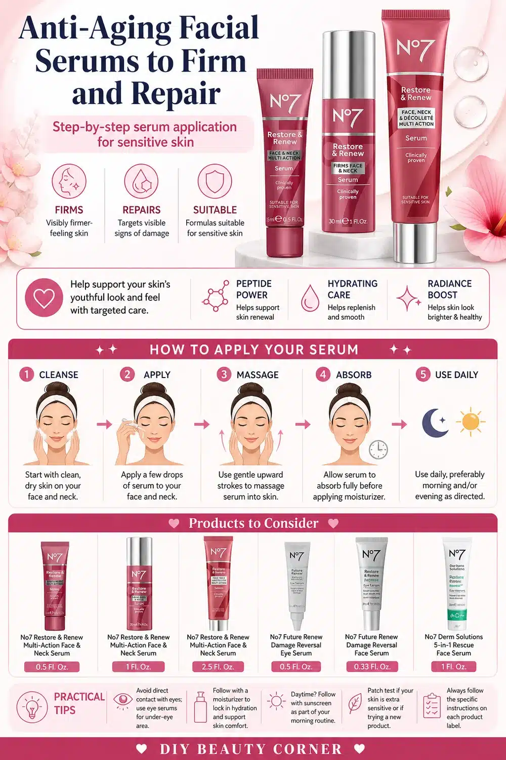 7 Best No7 Serums to Revitalize and Brighten Your Skincare Routine