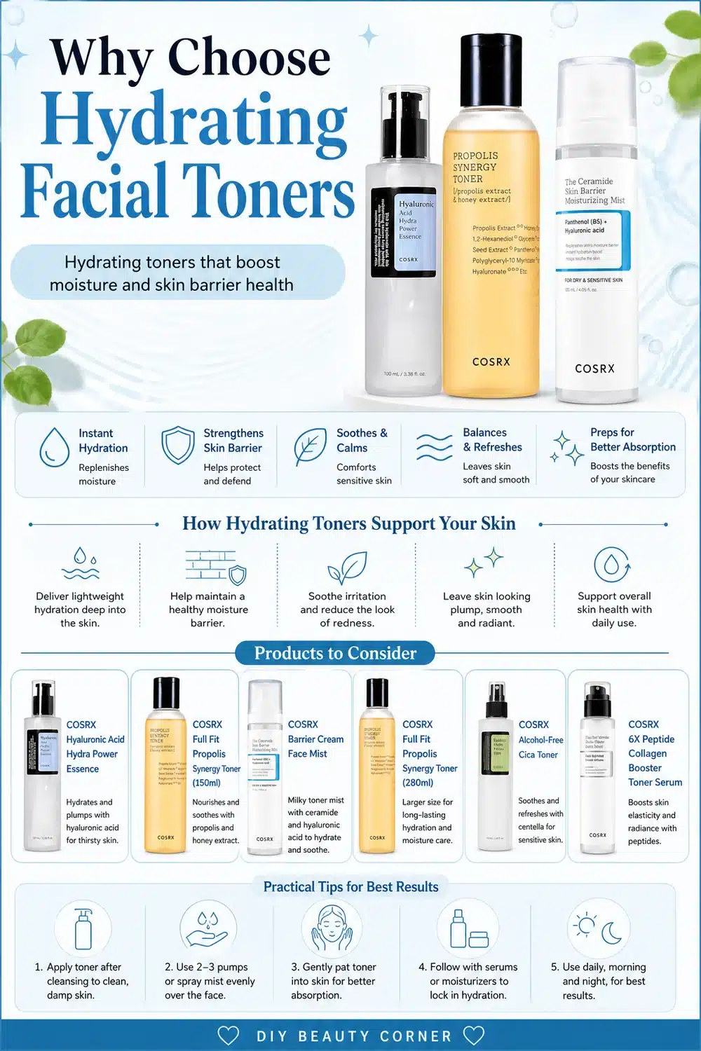 9 COSRX Toners Worth Trying: Ultimate Guide to Korean Skincare Must-Haves