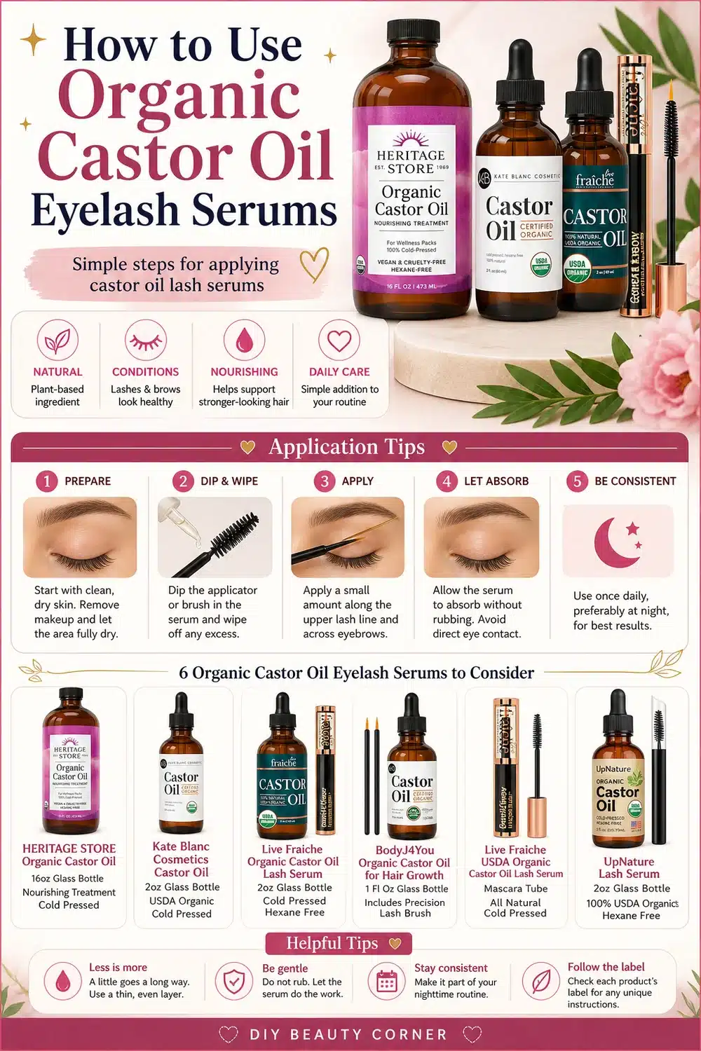 7 Castor Oil Lash Serums That Instantly Upgrade Your Eyelash Growth Routine