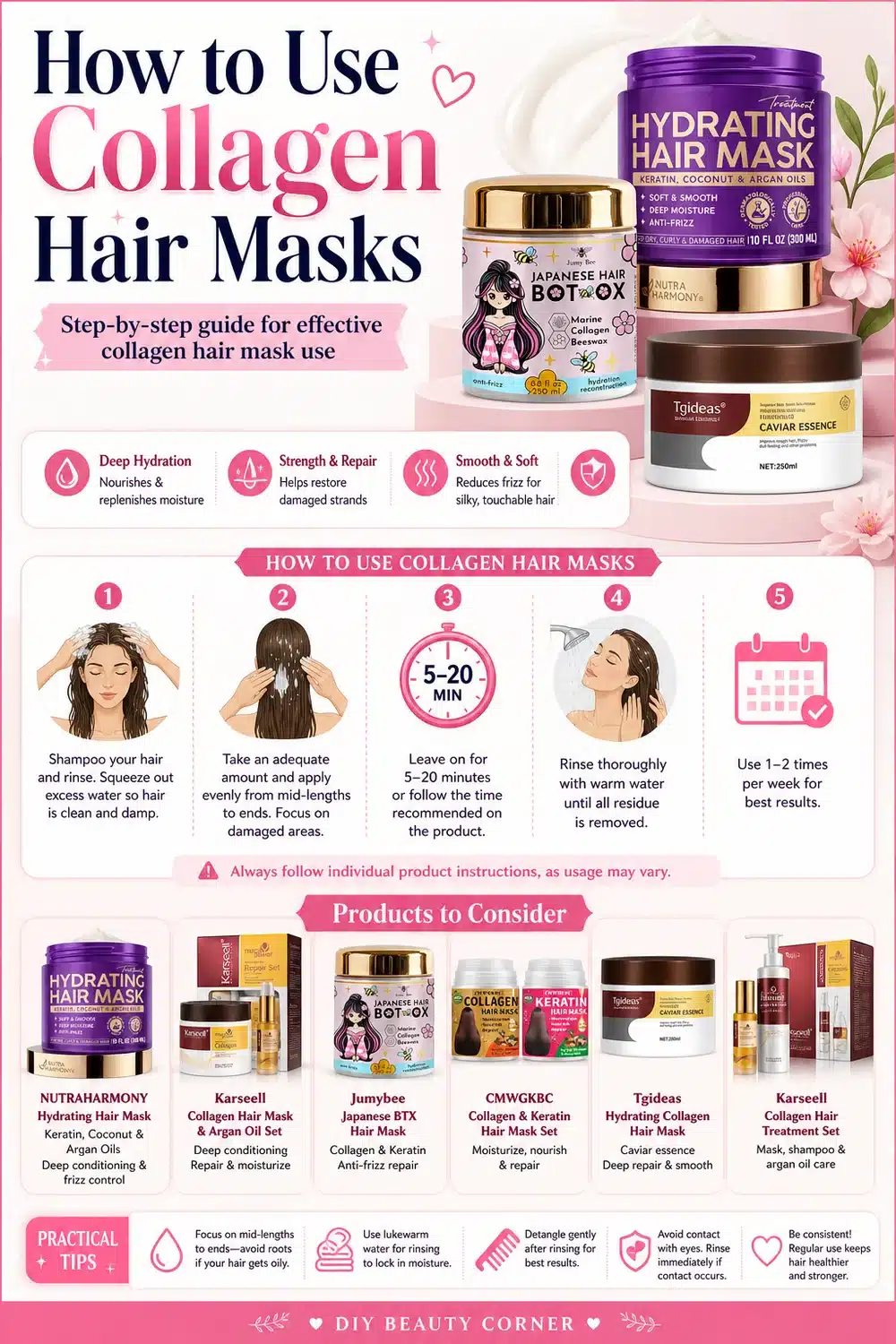 10 Best Collagen Hair Masks & Treatments to Repair & Revive Your Hair Barrier Quickly