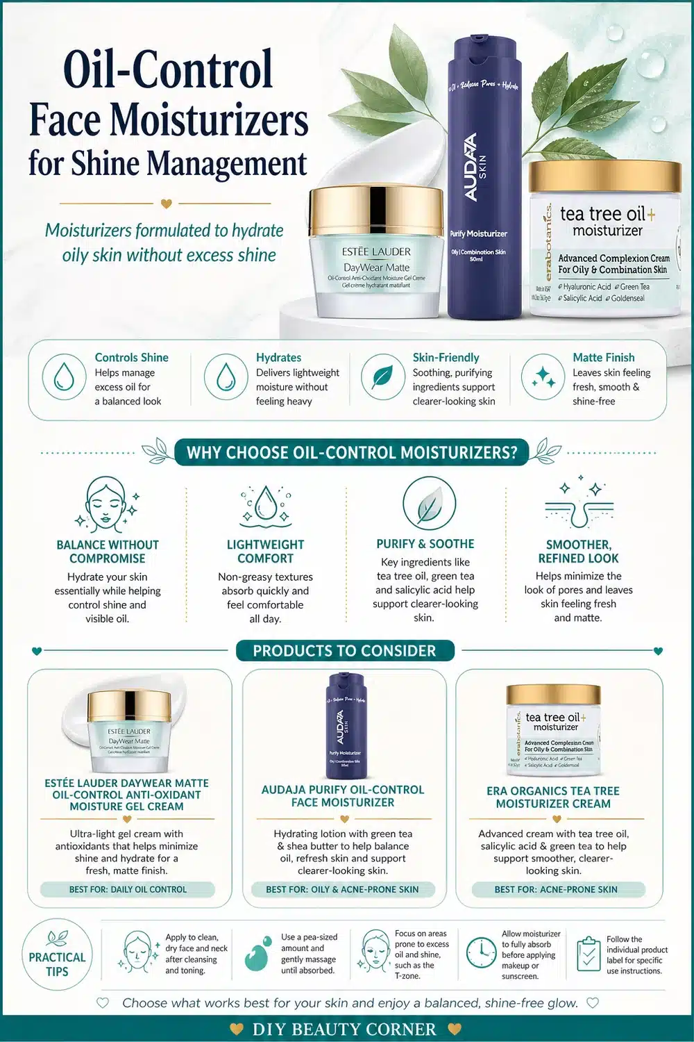 7 Must-Try Face Creams for Oily Skin That Actually Control Shine All Day