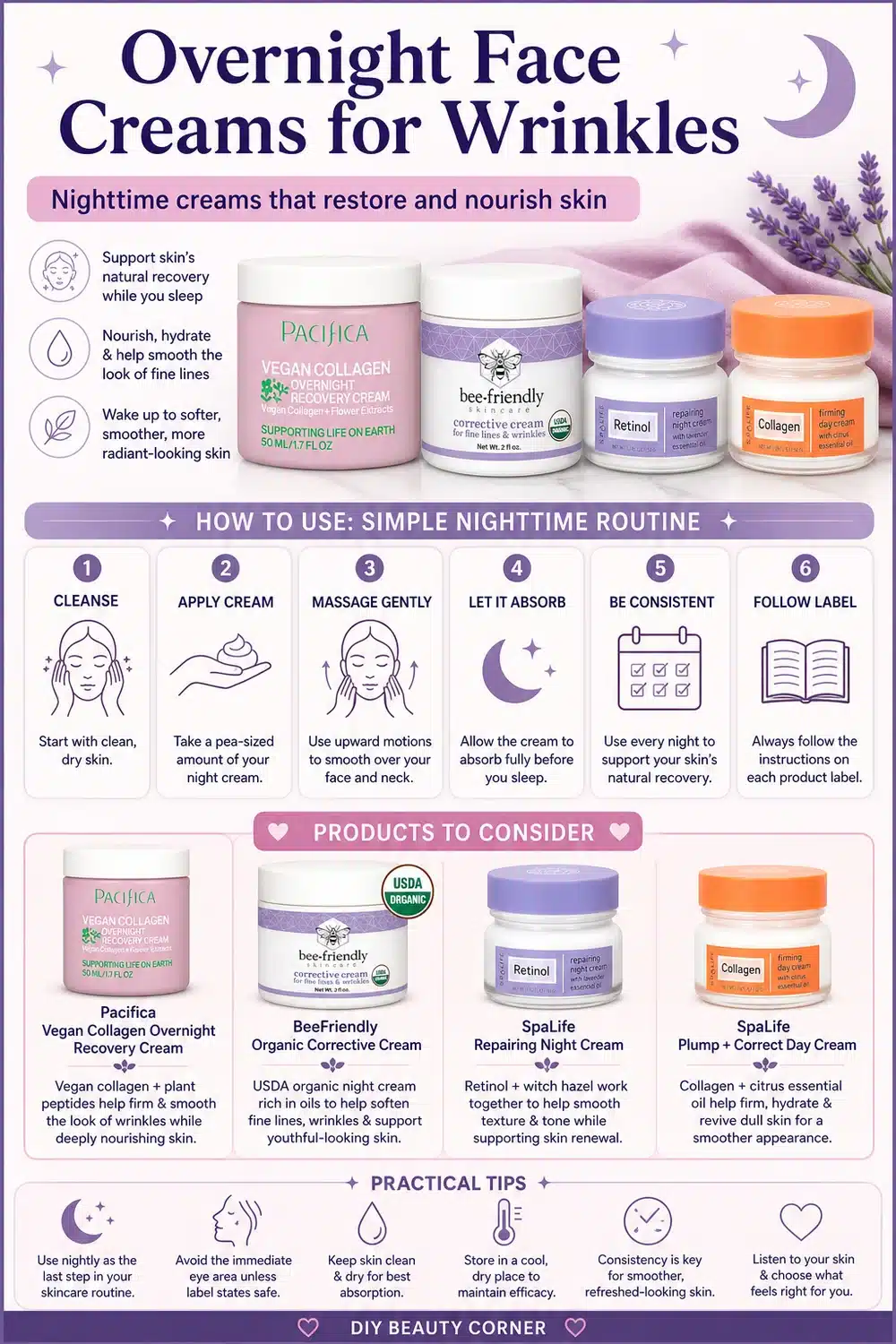 6 Nourishing Face Creams That Fight Wrinkles While You Sleep