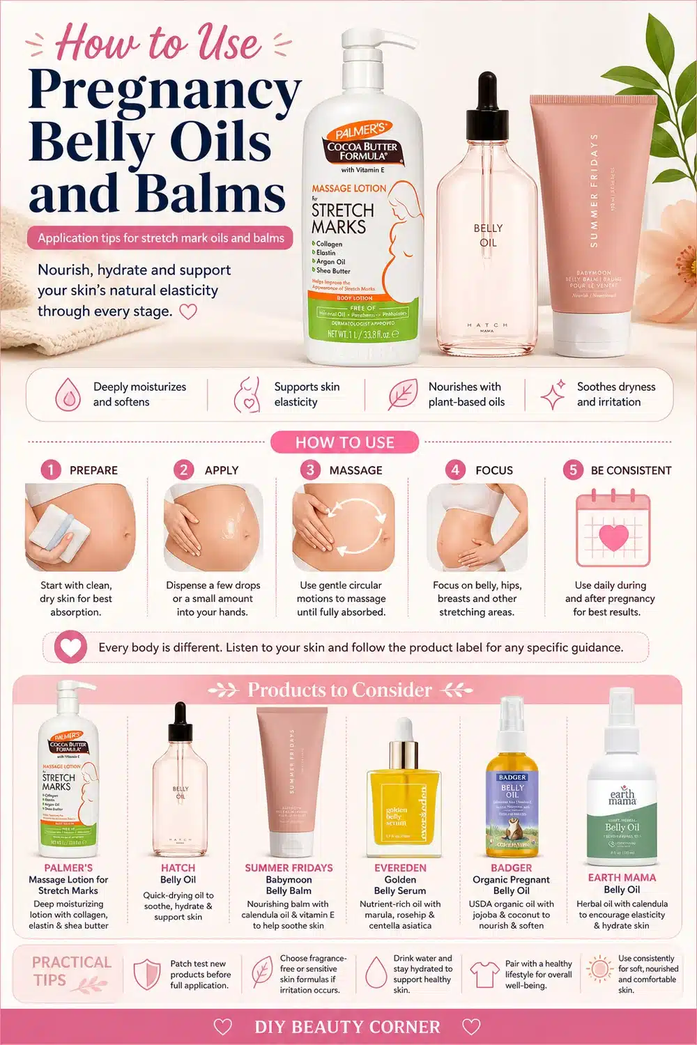 7 Amazon Stretch Mark Oils and Balms to Hydrate and Brighten Dry Skin
