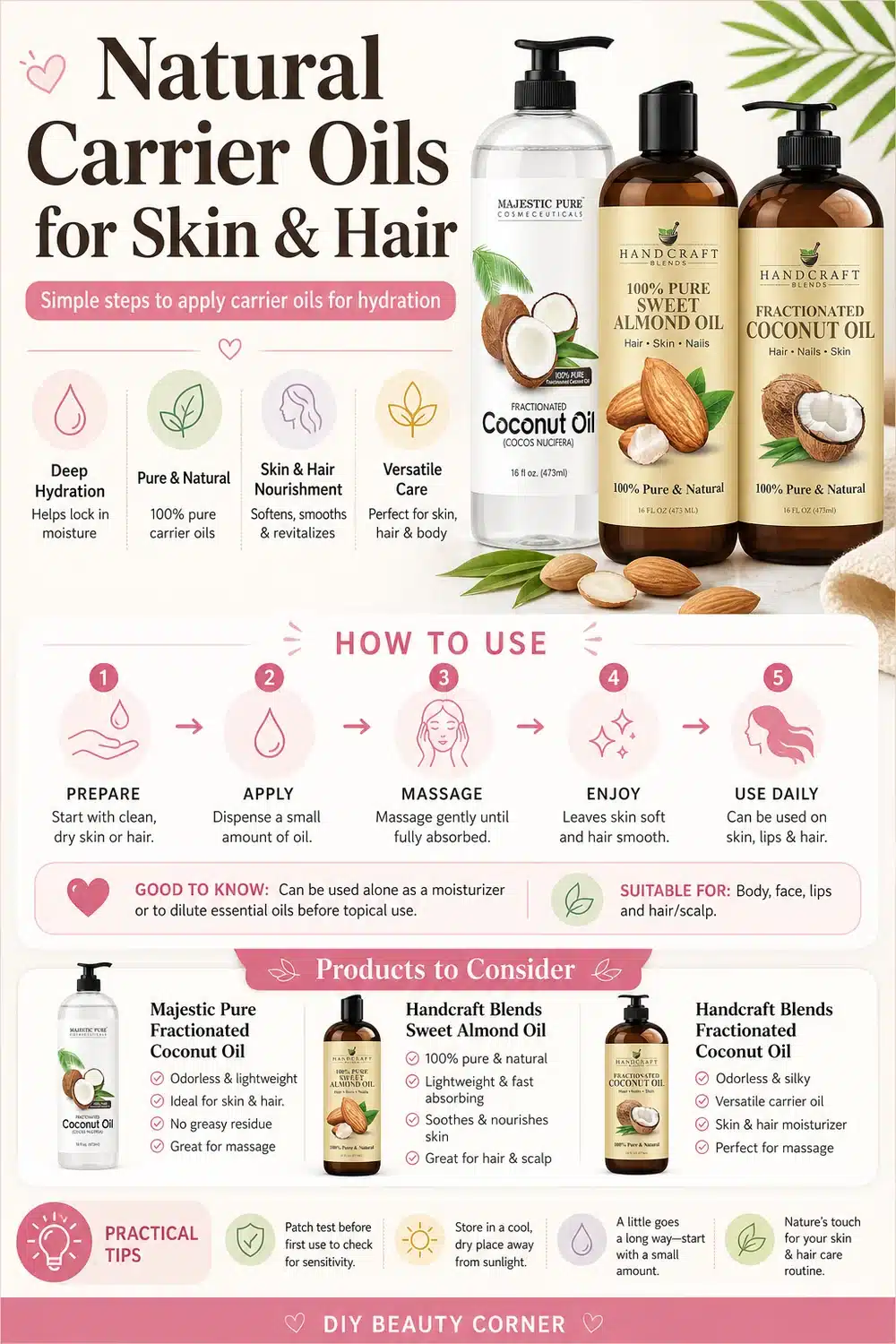 Best Budget-Friendly Natural Oils Under $15 for Glowing Skin & Healthy Hair