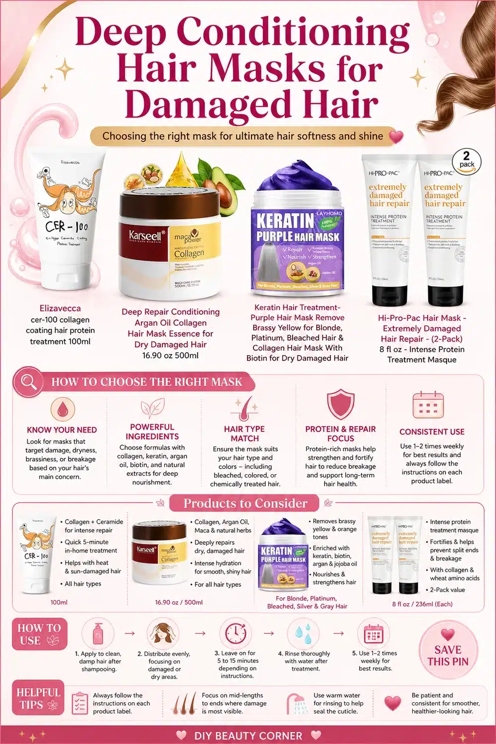 When to Use These Deep Conditioning Hair Masks for Ultimate Softness & Shine