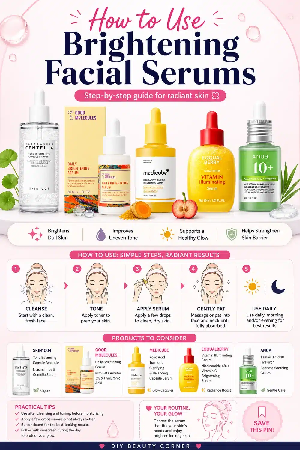 'Glow Up' Trending Brightening Serums You Need to Try Now for Radiant Skin