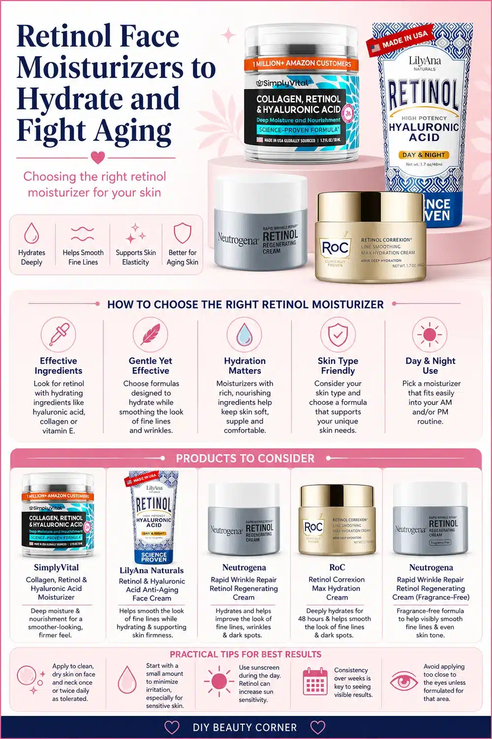 6 Must-Have Retinol Moisturizers for Anti Aging That Actually Hydrate Your Skin