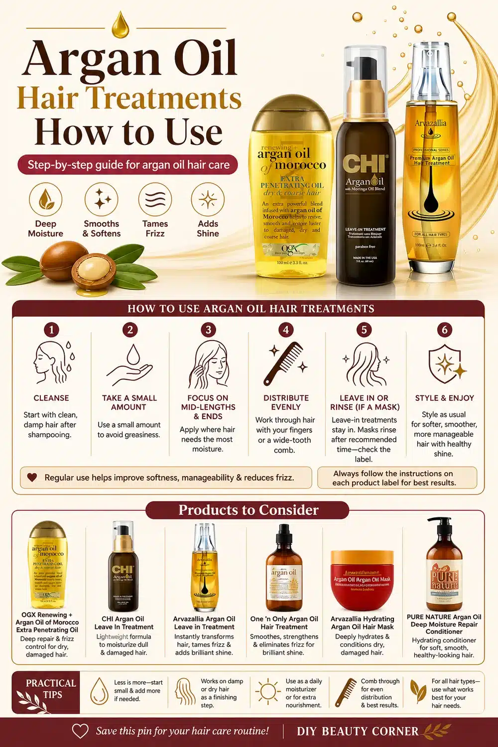 9 Must-Have Argan Oil Hair Treatments to Restore Softness & Beat Frizz