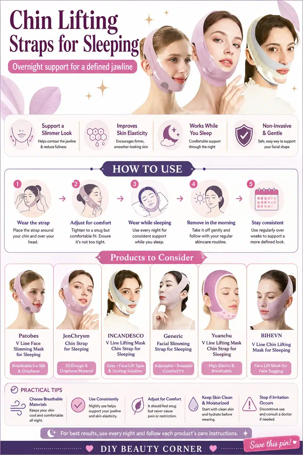 How to Fix a Double Chin: 7 Effective Chin Reducers & Jaw Exercisers for Overnight Use