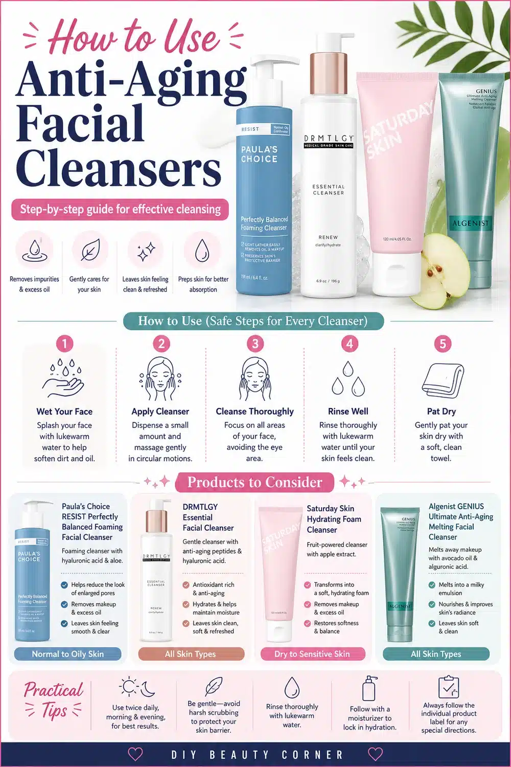 6 Facial Cleansers That Repair Your Skin Barrier and Fight Aging Naturally