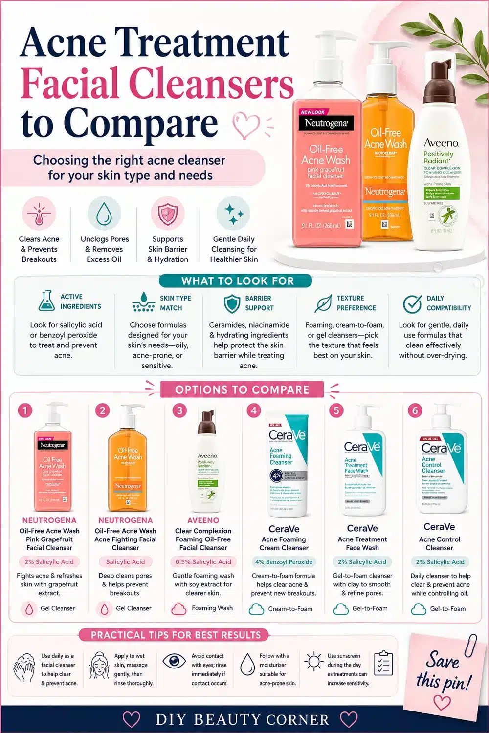 7 Acne Treatment Cleansers to Instantly Upgrade Your Morning Routine
