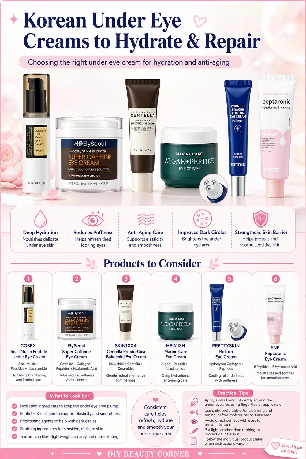 9 Genius Korean Under Eye Products to Repair & Deeply Hydrate Dry Skin
