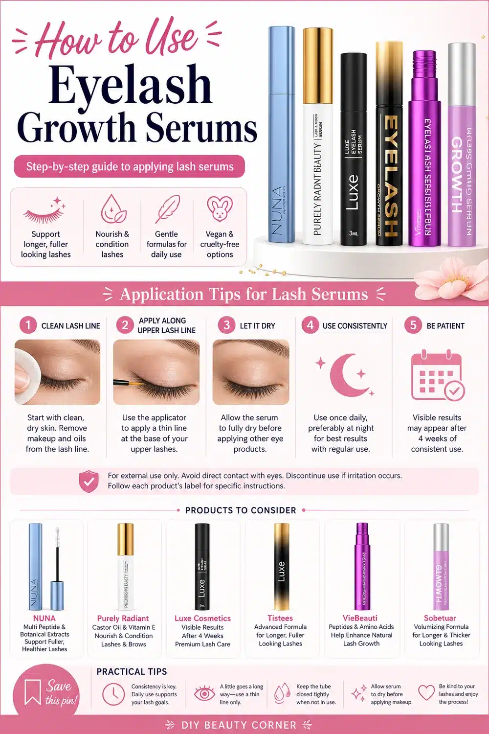 7 Lash Enhancing Serums for Fuller, Naturally Beautiful Eyelashes