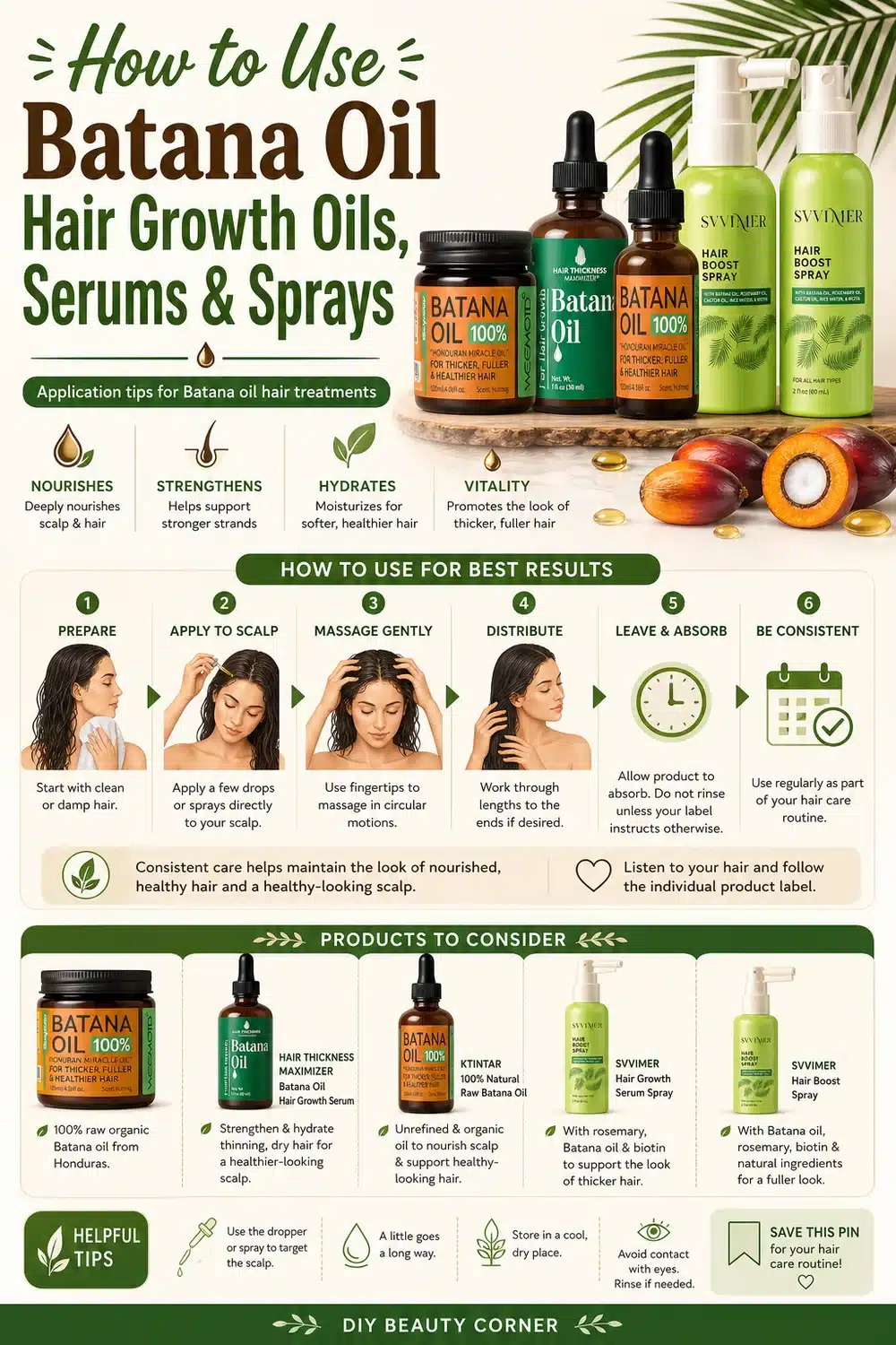 6 Genius Batana Oil Hair Growth Sprays and Serums for Thicker, Fuller Hair