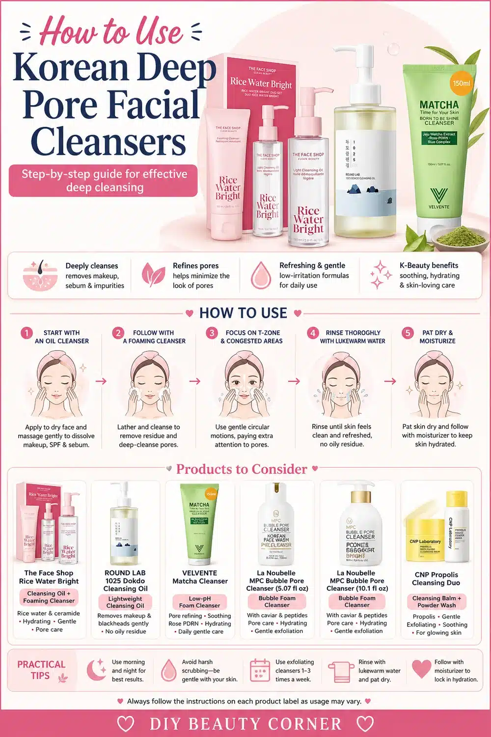 How to Deep Cleanse Like a K-Beauty Pro: 7 Korean Face Washes for Clear Pores