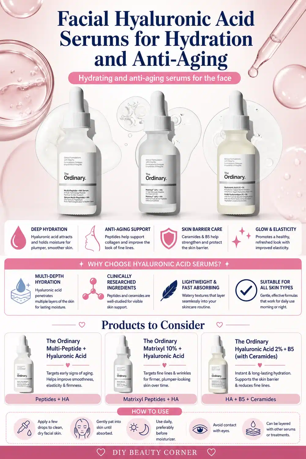 The Ordinary 6 Must-Have Hyaluronic Acid Serums For Ultimate Hydration and Glow