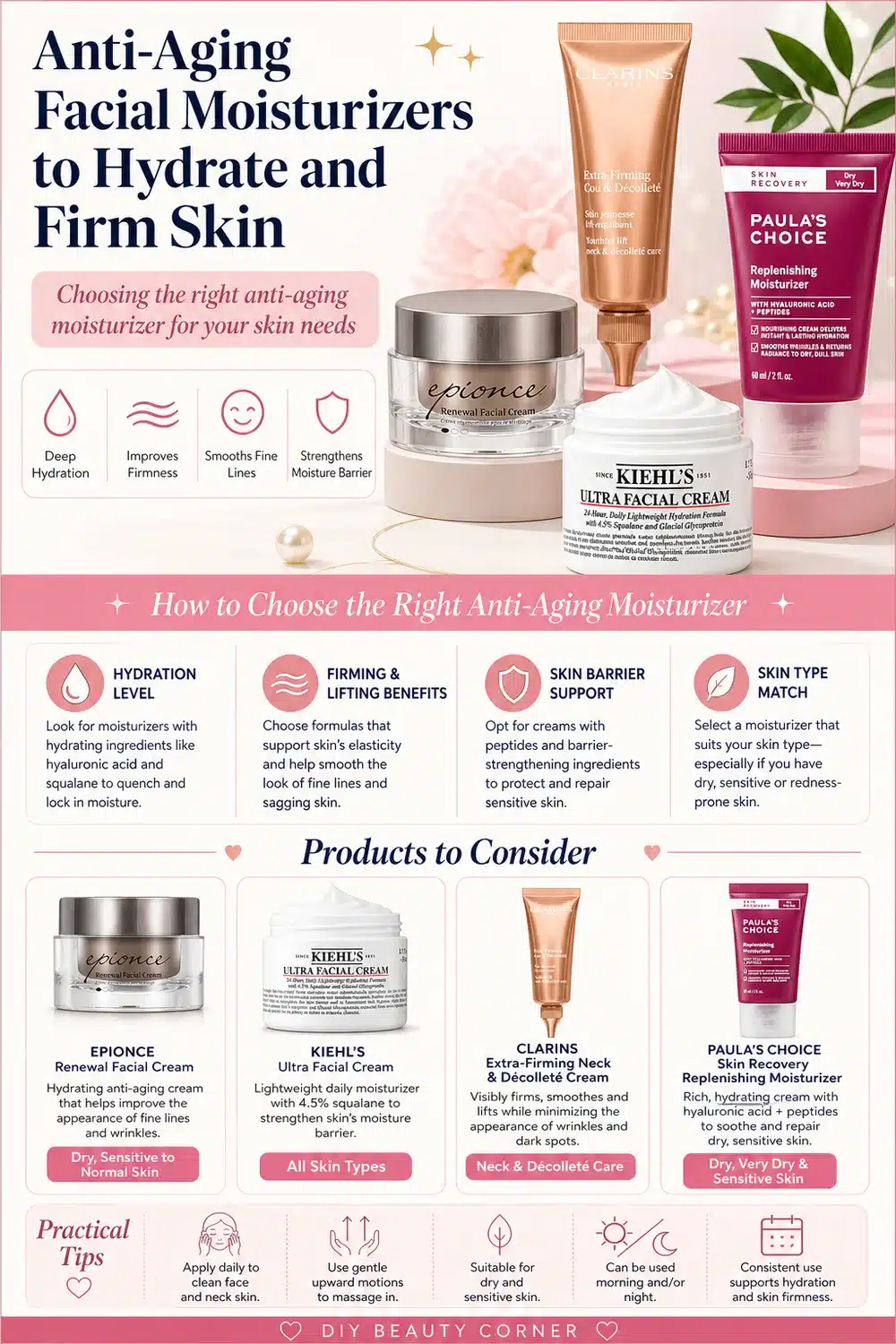 6 Moisturizers That Firm, Hydrate & Repair Aging Skin Barrier for Youthful Glow