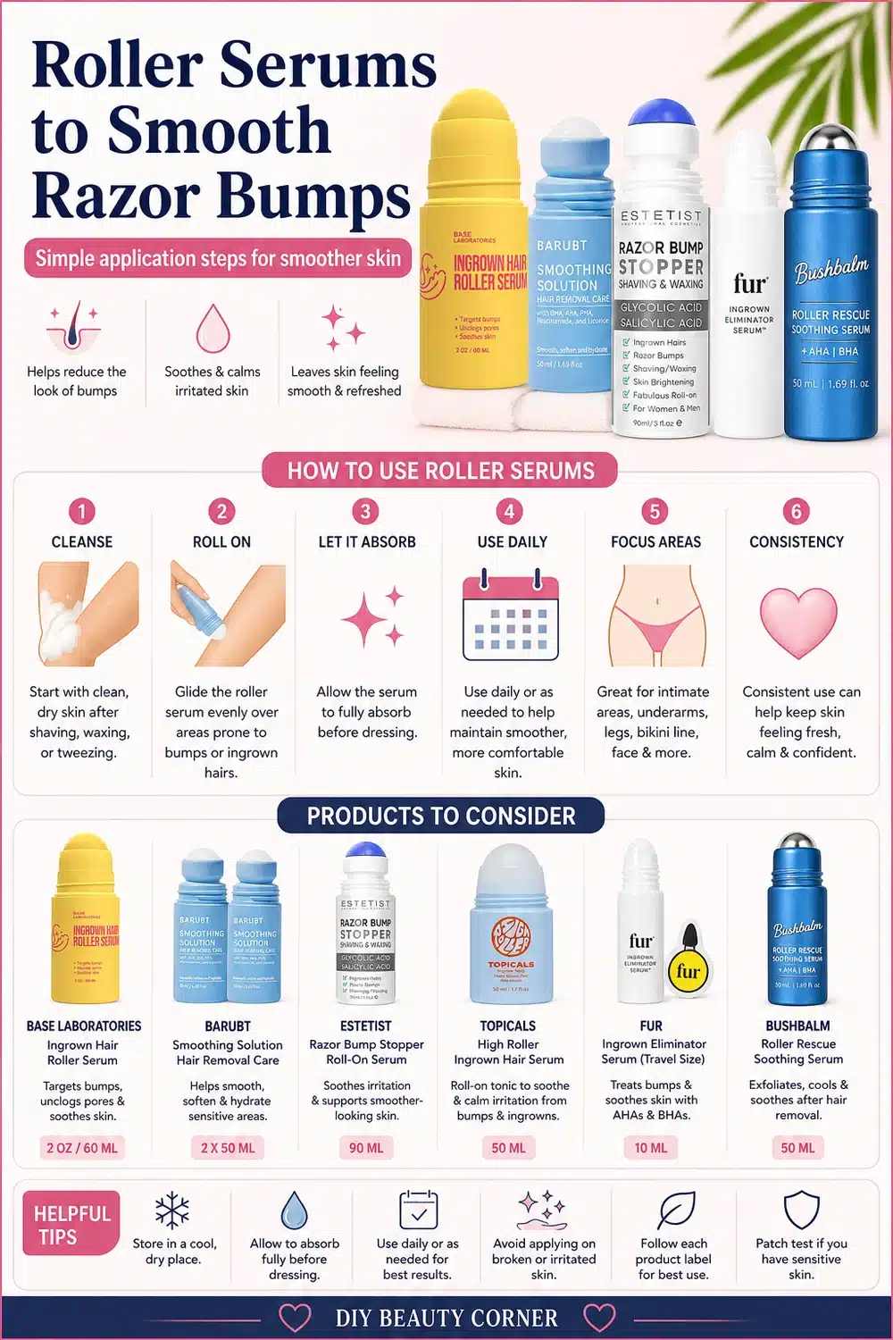 6 Best Roller Serums to Effortlessly Smooth Razor Bumps & Ingrown Hairs